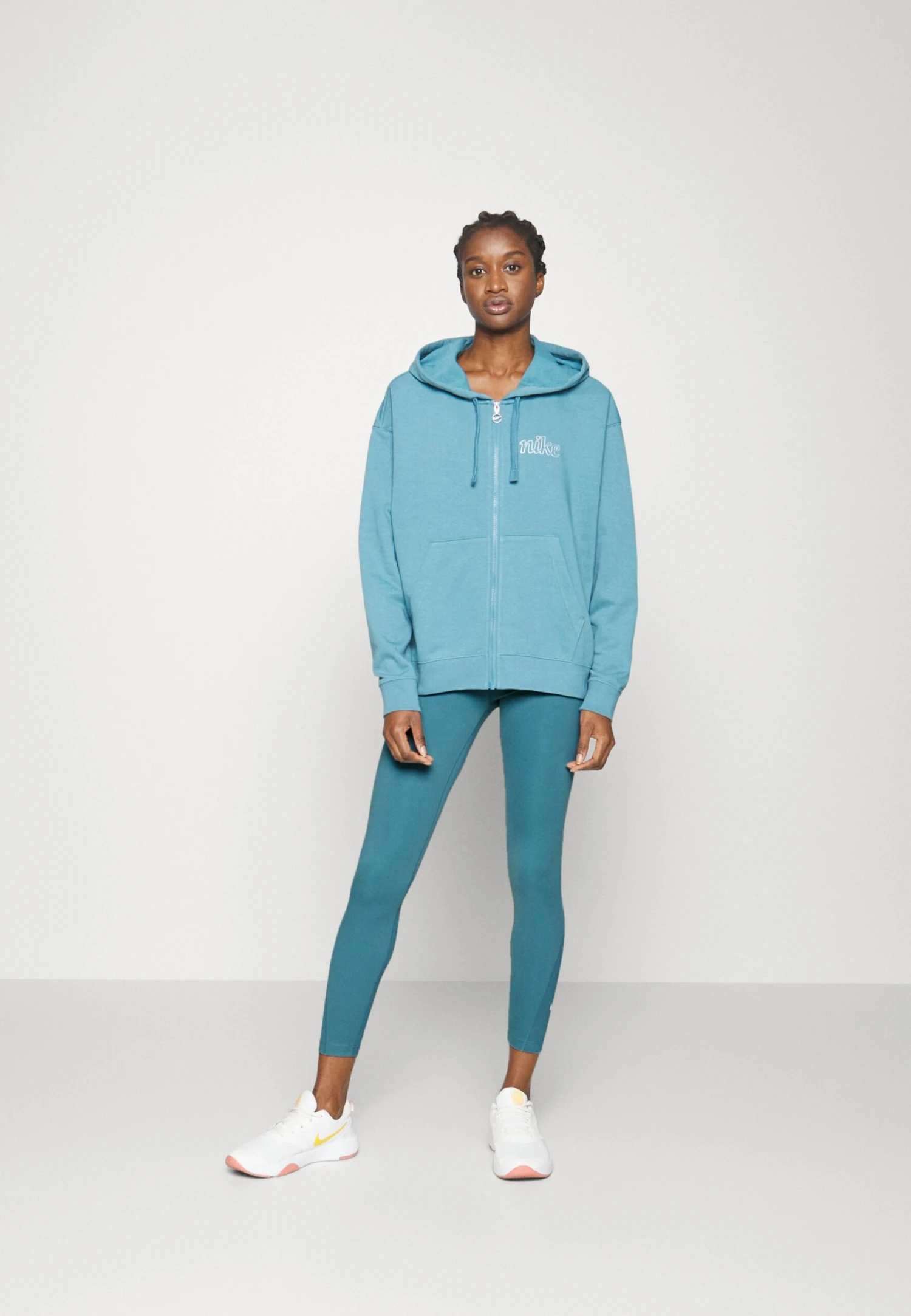 Nike Performance One - Leggings - Noise Aqua/(White) - Image 2