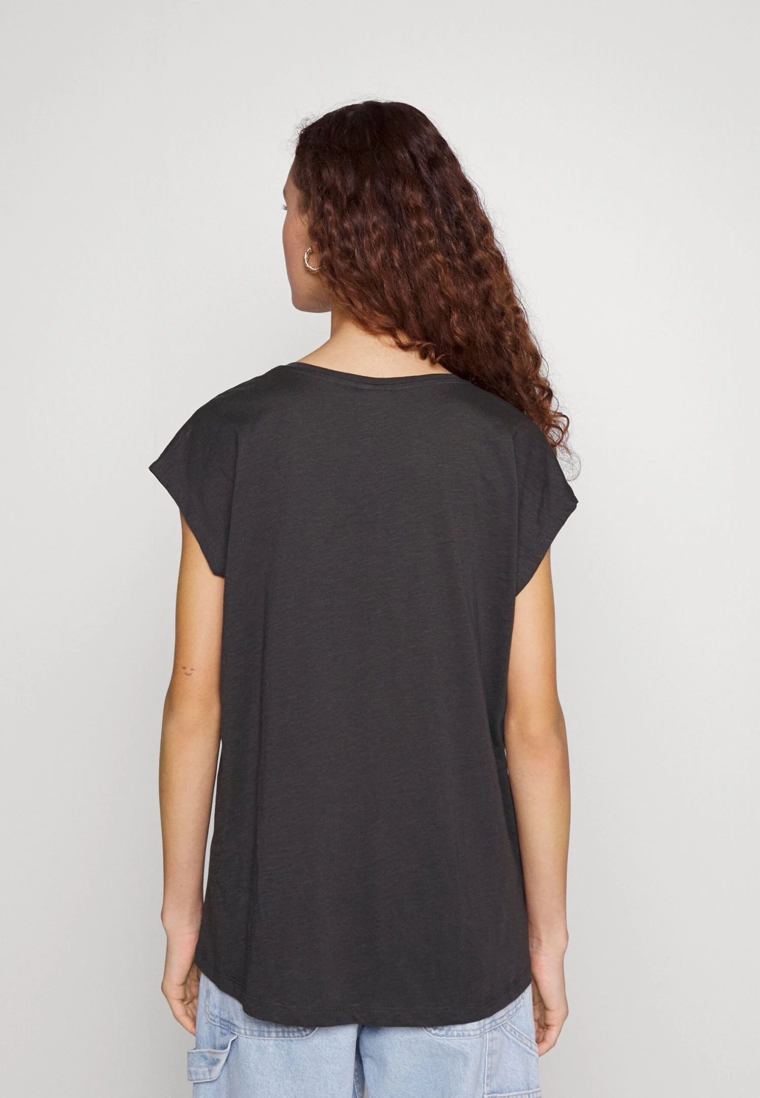 Noisy May Nmmathilde- Print T-Shirt - Obsidian - Image 3