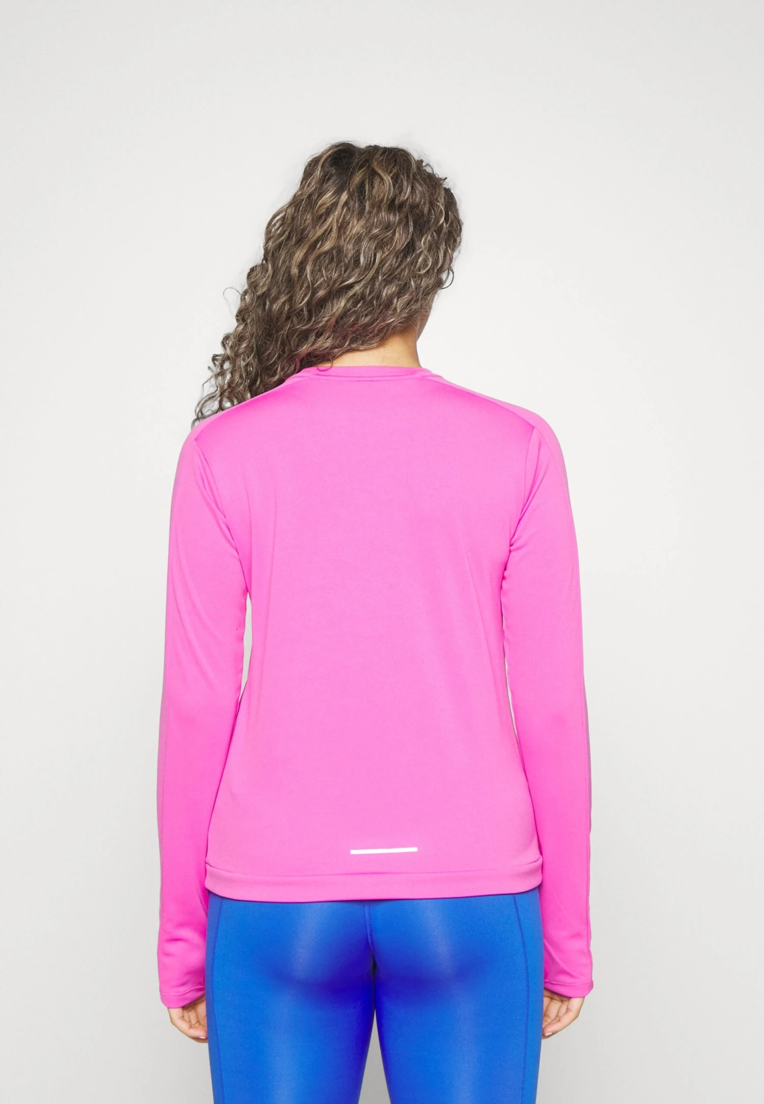 Nike Performance Pacer Crew - Long Sleeved Top - Active Fuchsia - Image 3
