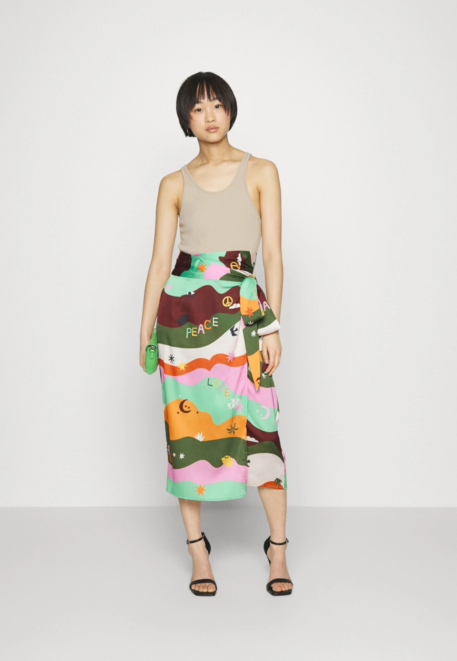 Peace Jaspre - Pencil Skirt - Multi-Coloured - Image 2