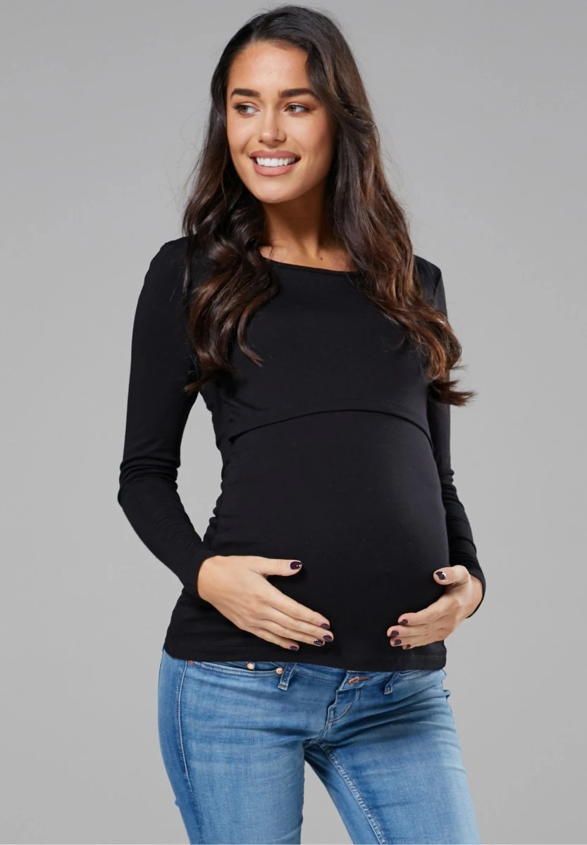 Happy Mama Maternity Nursing - Long Sleeved Top
