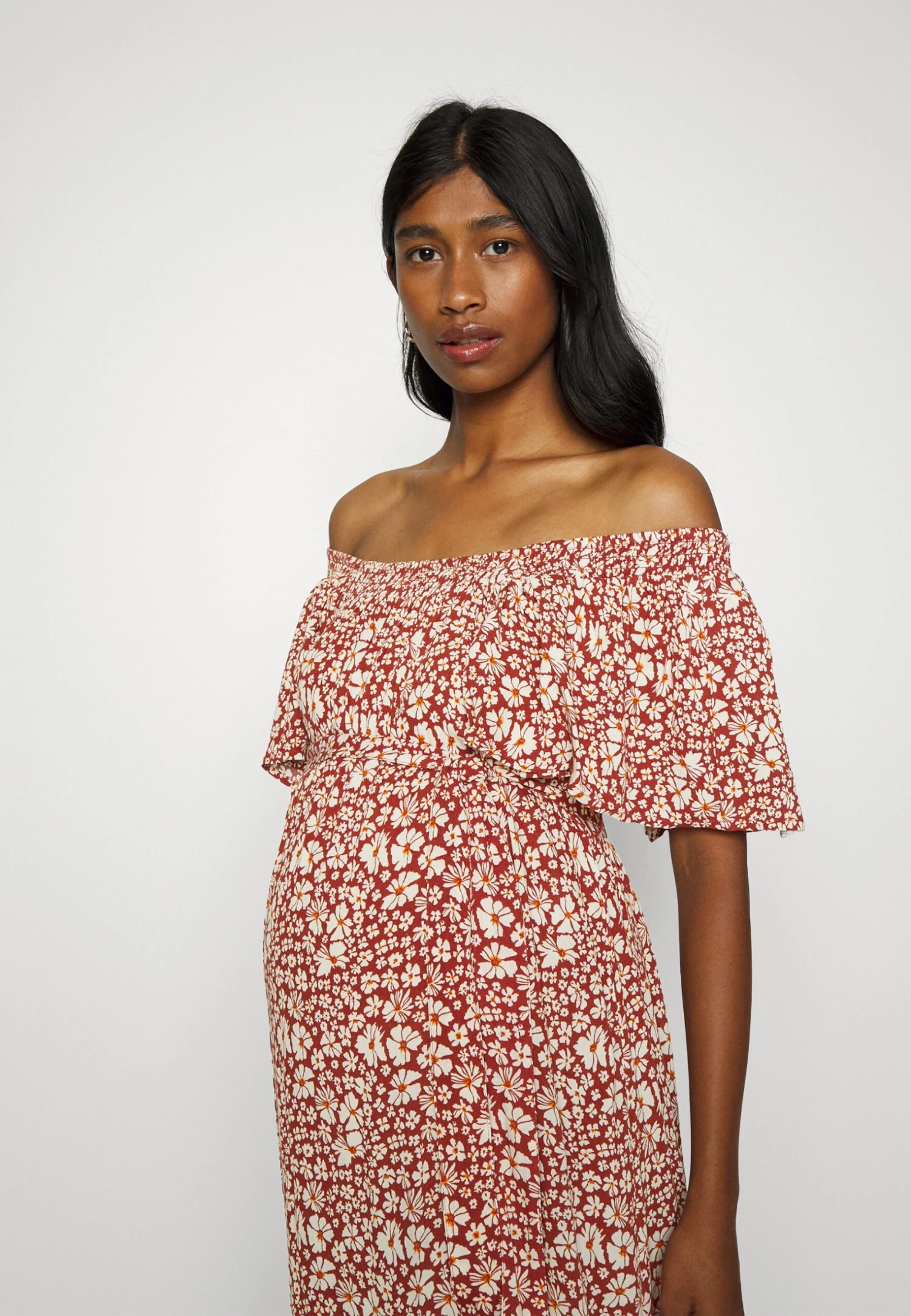 ONLY MATERNITY Olmvinnie Midi Dress - Day Dress - Image 4