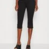 Edc By Esprit Capri - Denim Shorts - Black