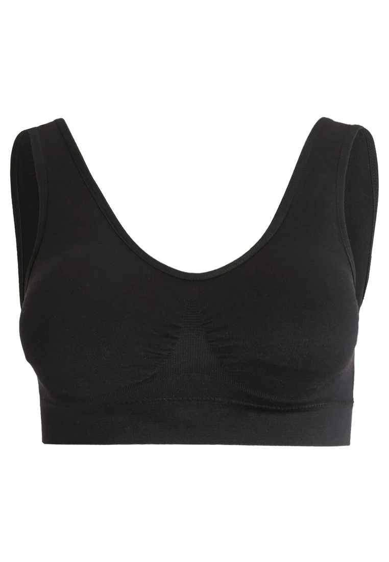 Only Play Onpmira Seamless Bra - Light Support Sports Bra - Black - Image 5