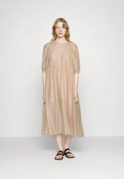 Mother Of Pearl Ellen Sheer - Day Dress - Champagne
