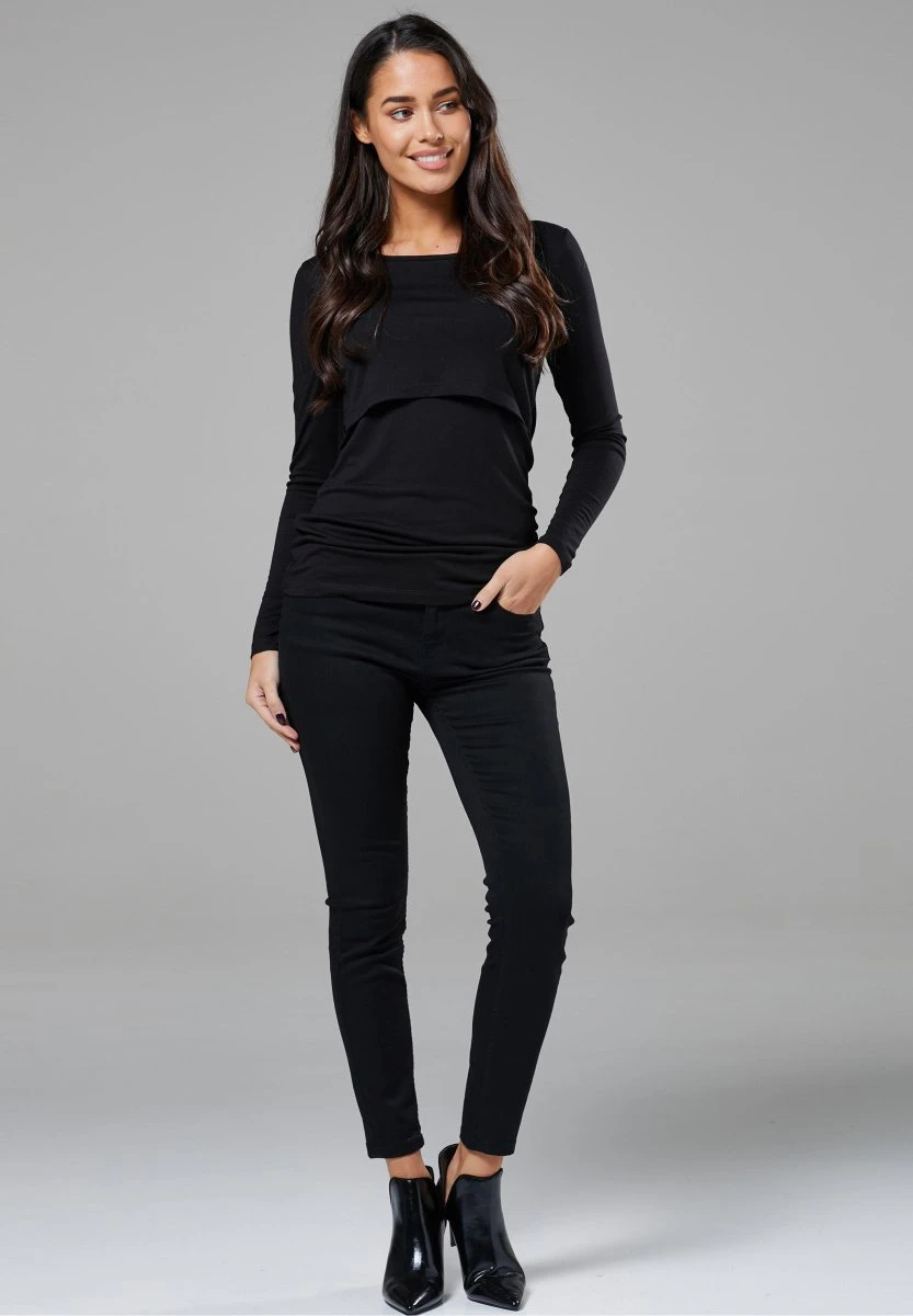 Happy Mama Maternity Nursing - Long Sleeved Top - Image 2