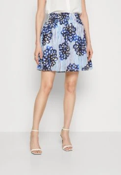 Marc O'Polo Skirt Feminine Style Fitted Waist Short Length - A-Line Skirt - Multicoloured