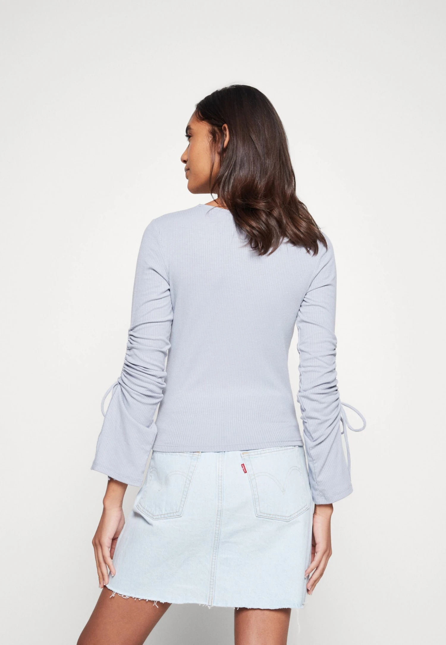 Gina Tricot Marlene - Long Sleeved Top - Zen Blue - Image 3