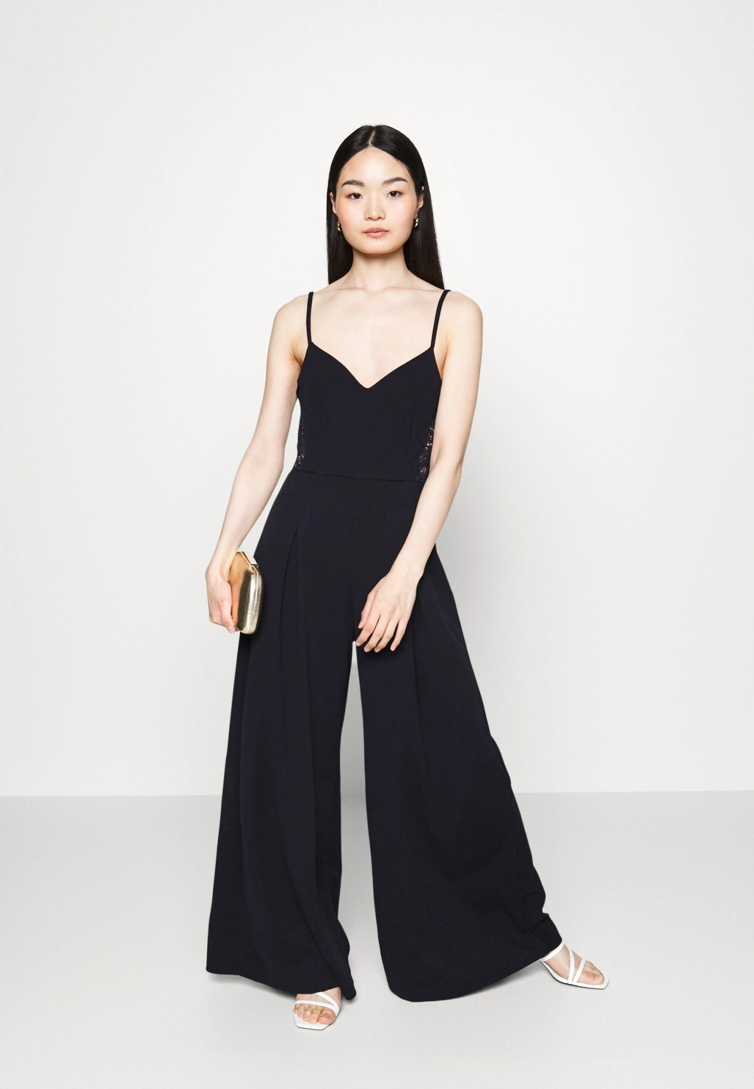 Laney Wide Leg - Jumpsuit - Navy Blue - Image 2