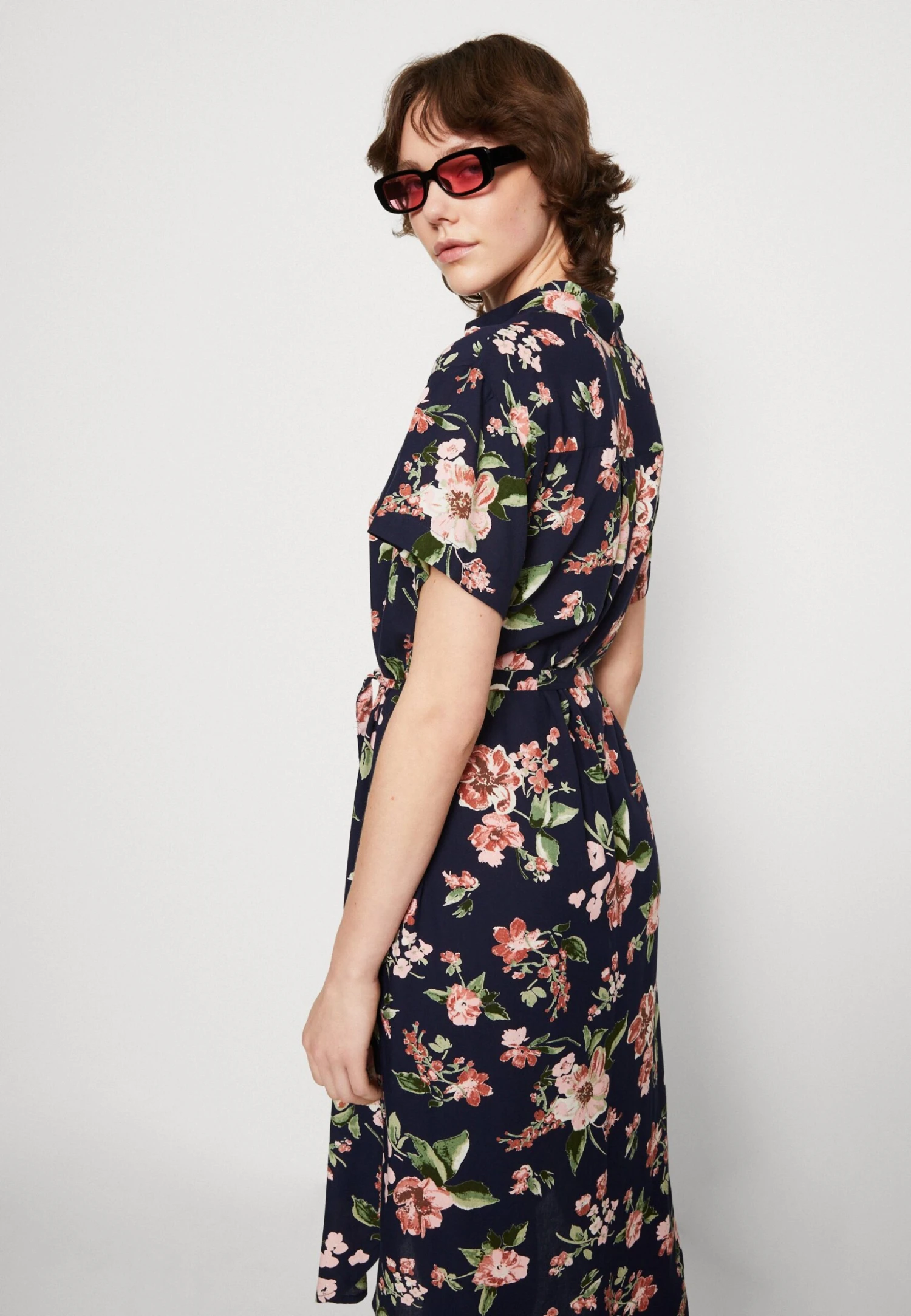 Vero Moda Bumpy Ss Calf - Shirt Dress - Image 4