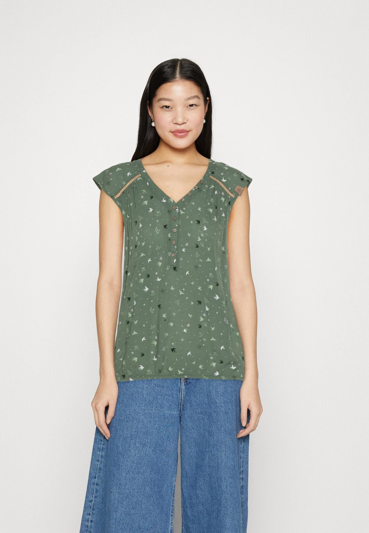 Ragwear Saltty A - Blouse - Dusty Green