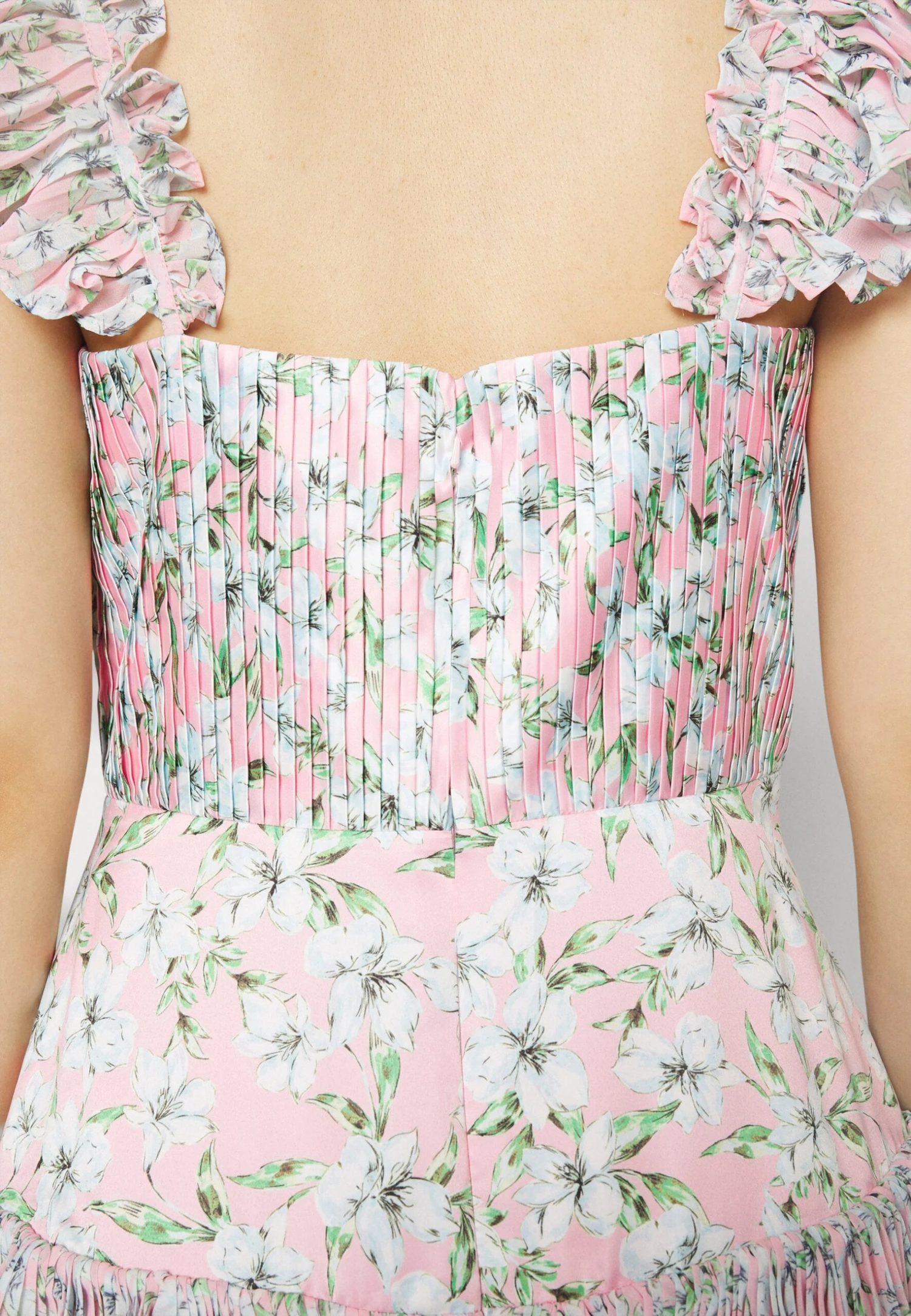 Grady Combo Pleated- Cocktail Dress / Party Dress - Rosewater Posey - Image 6