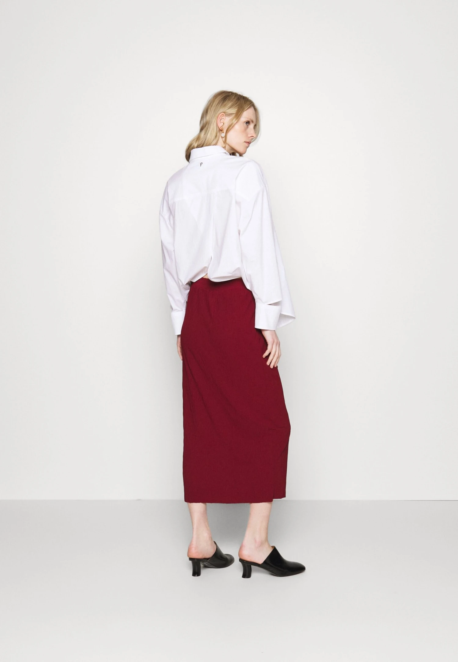 Max Mara Leisure Carnia - Pencil Skirt - Mattone Rosso - Image 3