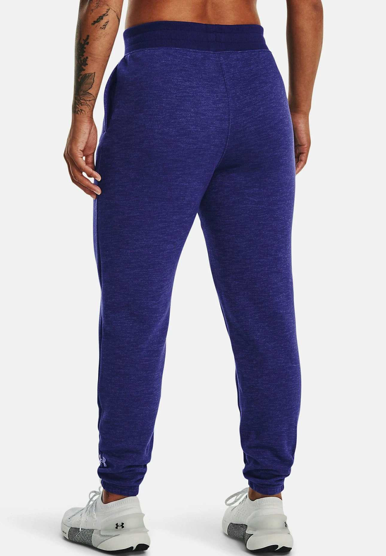 Under Armour Essential Script - Tracksuit Bottoms - Sonar Blue - Image 3
