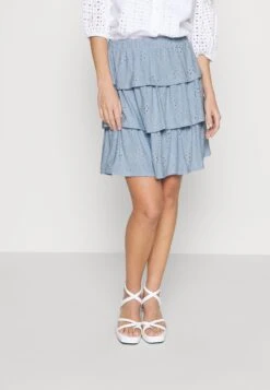 Vikawa New Short Layered Skirt - A-Line Skirt - Kentucky Blue