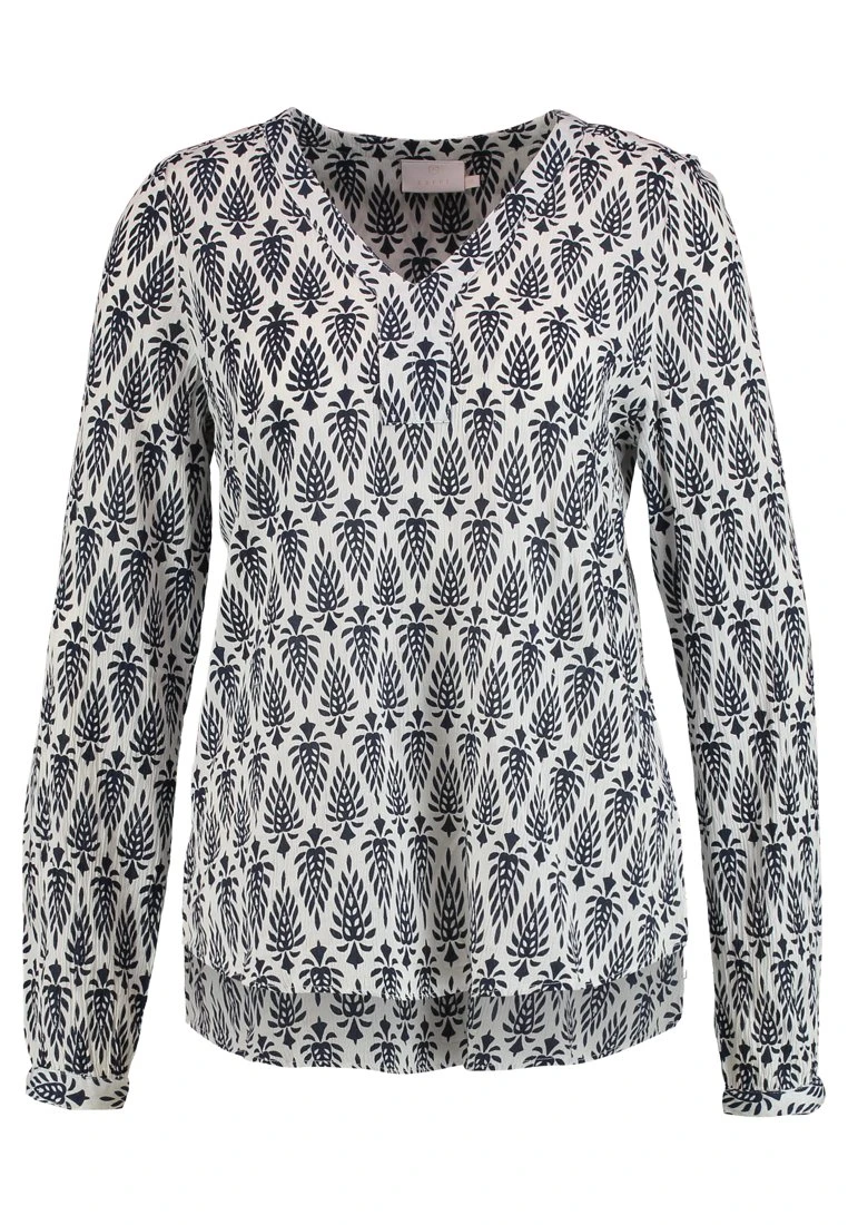 Kaffe AmberJas - Blouse - Dark Blue/Chalk - Image 4