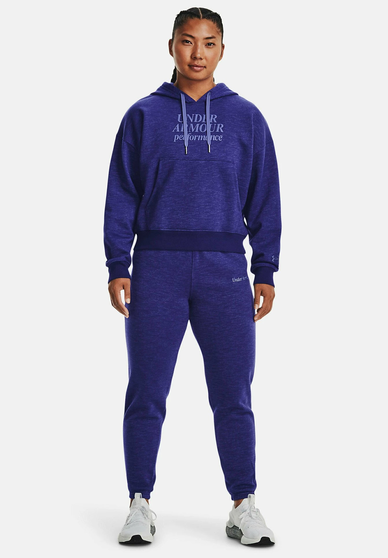 Under Armour Essential Script - Tracksuit Bottoms - Sonar Blue - Image 2