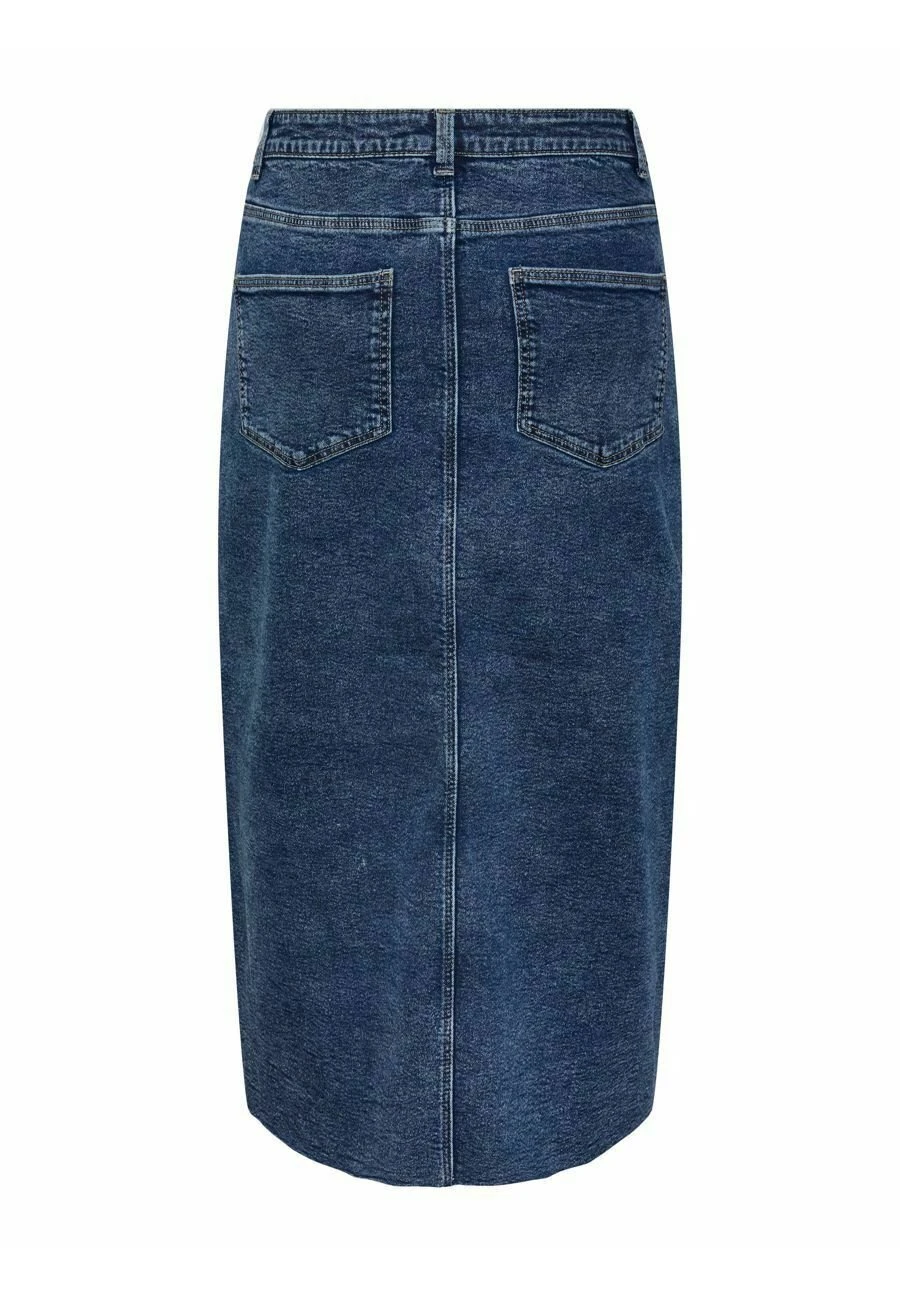 Pieces Pcjessie - Pencil Skirt - Medium Blue Denim - Image 6