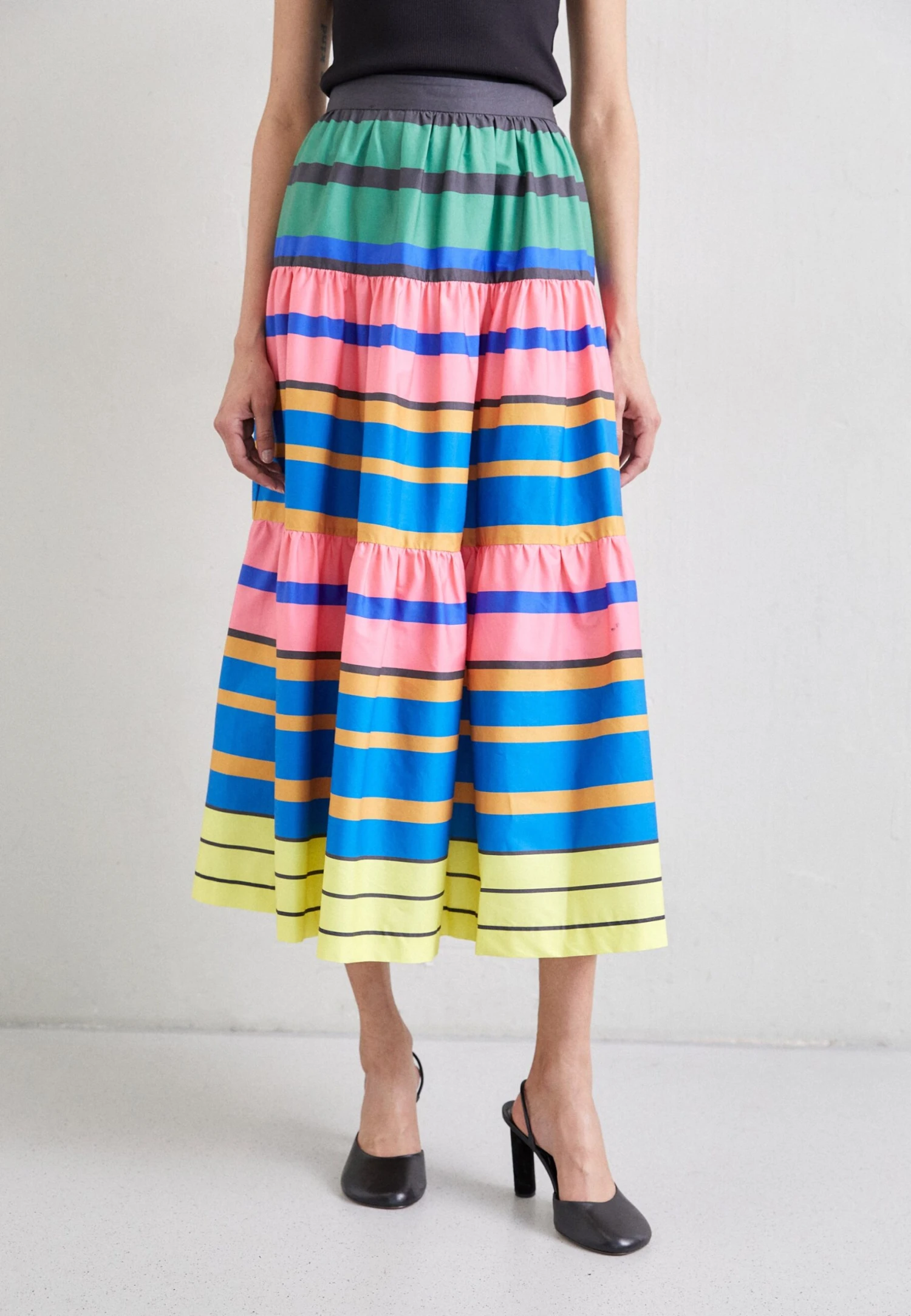Staud Sea Skirt - A-Line Skirt - Formentera
