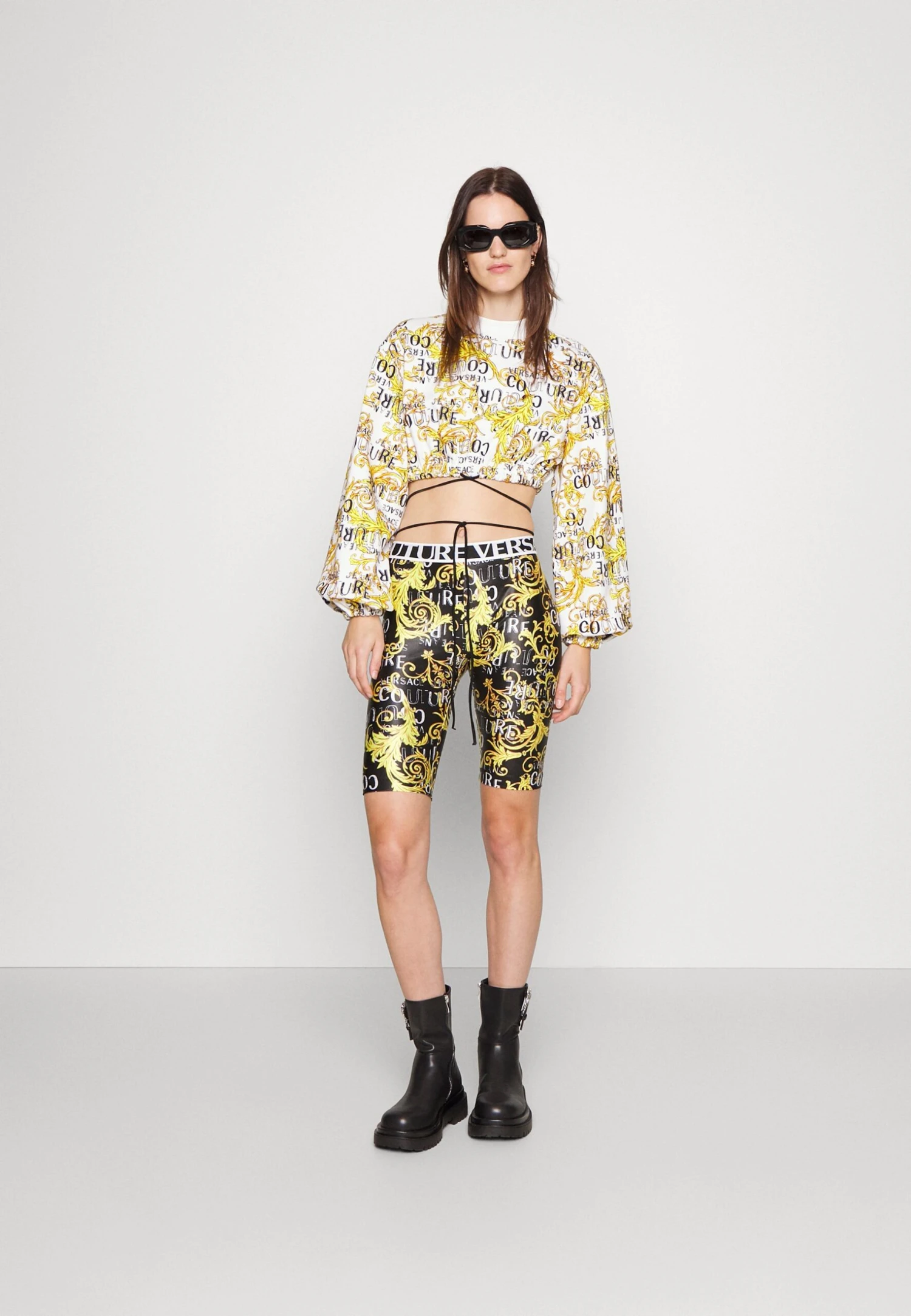 Print Logo Couture - Shorts - Image 2