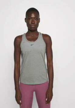 Nike Performance Slim Tank - Top - Particle Grey/Black