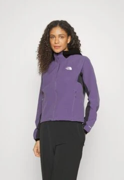 The North Face Hoodie - Soft Shell Jacket - Lunar Slate/Asphalt Grey/Black