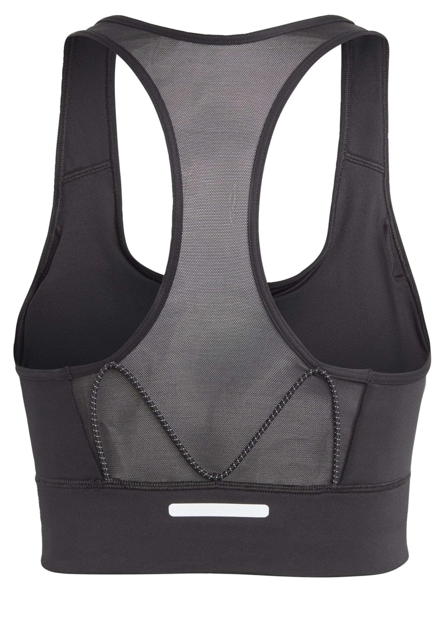 ADIDAS PERFORMANCE Running Pocket - Medium Support Sports Bra - Black - Image 2