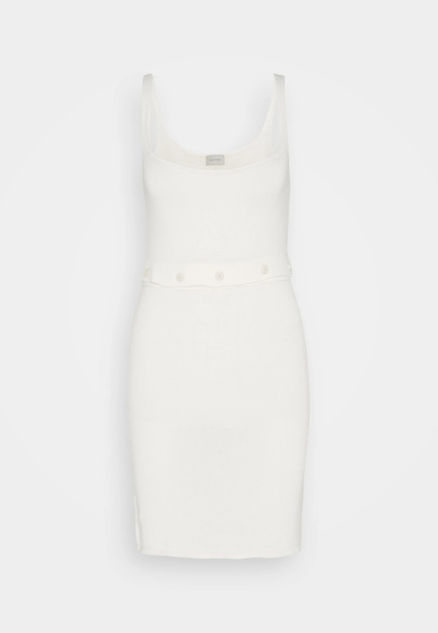 ALOHAS Ready Buttons Dress 2-In-1 - Top - Off White - Image 5