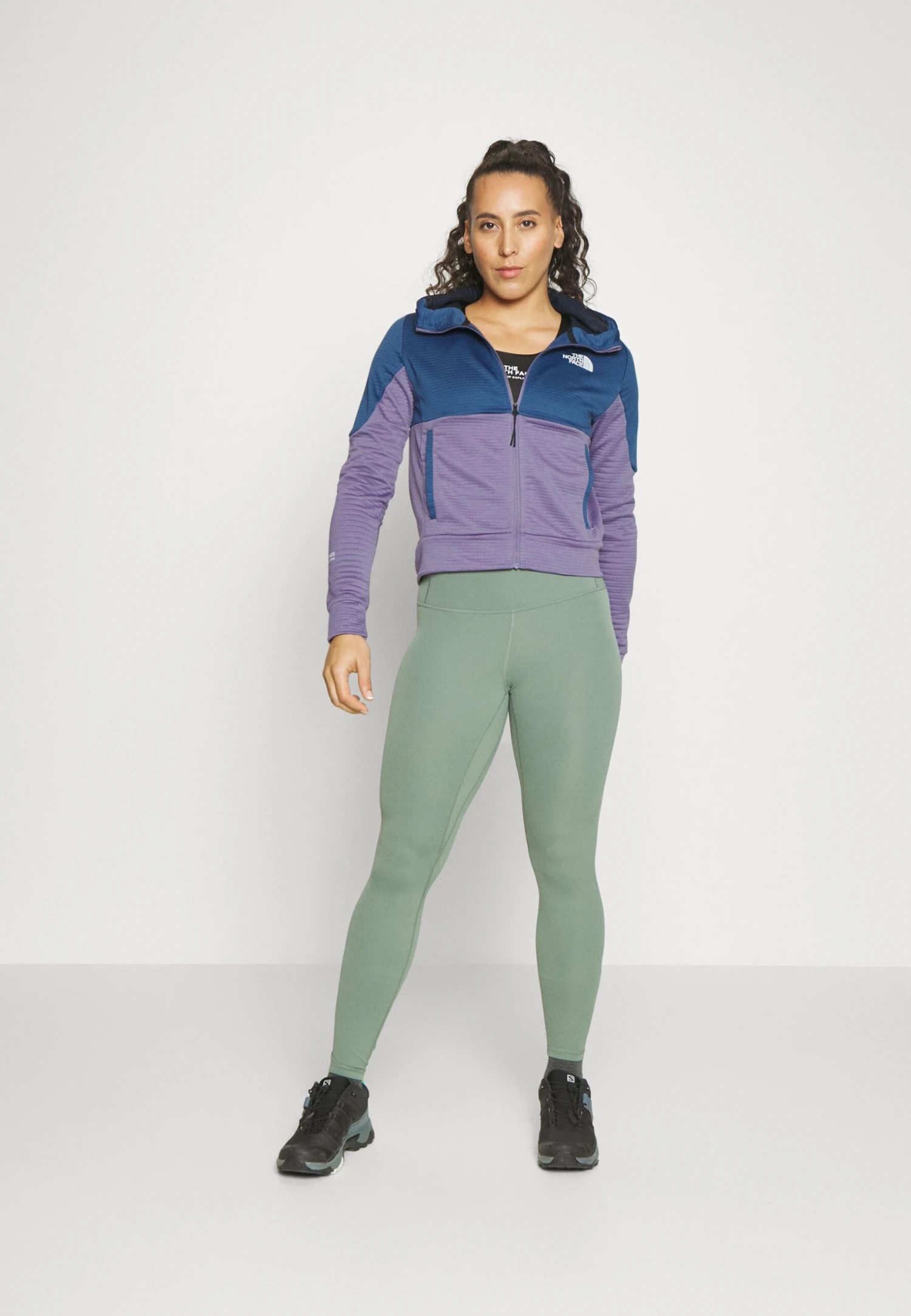 The North Face Full Zip - Fleece Jacket - Lunar Slate/Shady Blue - Image 2