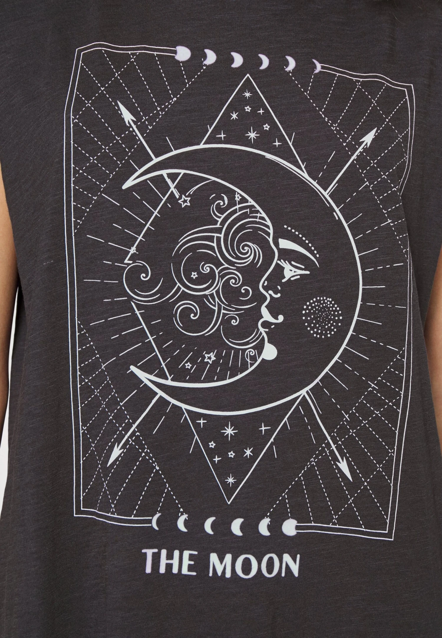 Noisy May Nmmathilde- Print T-Shirt - Obsidian - Image 5