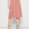 Vila Vifrederikke Plisse Skirt - Pleated Skirt - Old Rose