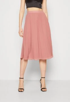 Vila Vifrederikke Plisse Skirt - Pleated Skirt - Old Rose