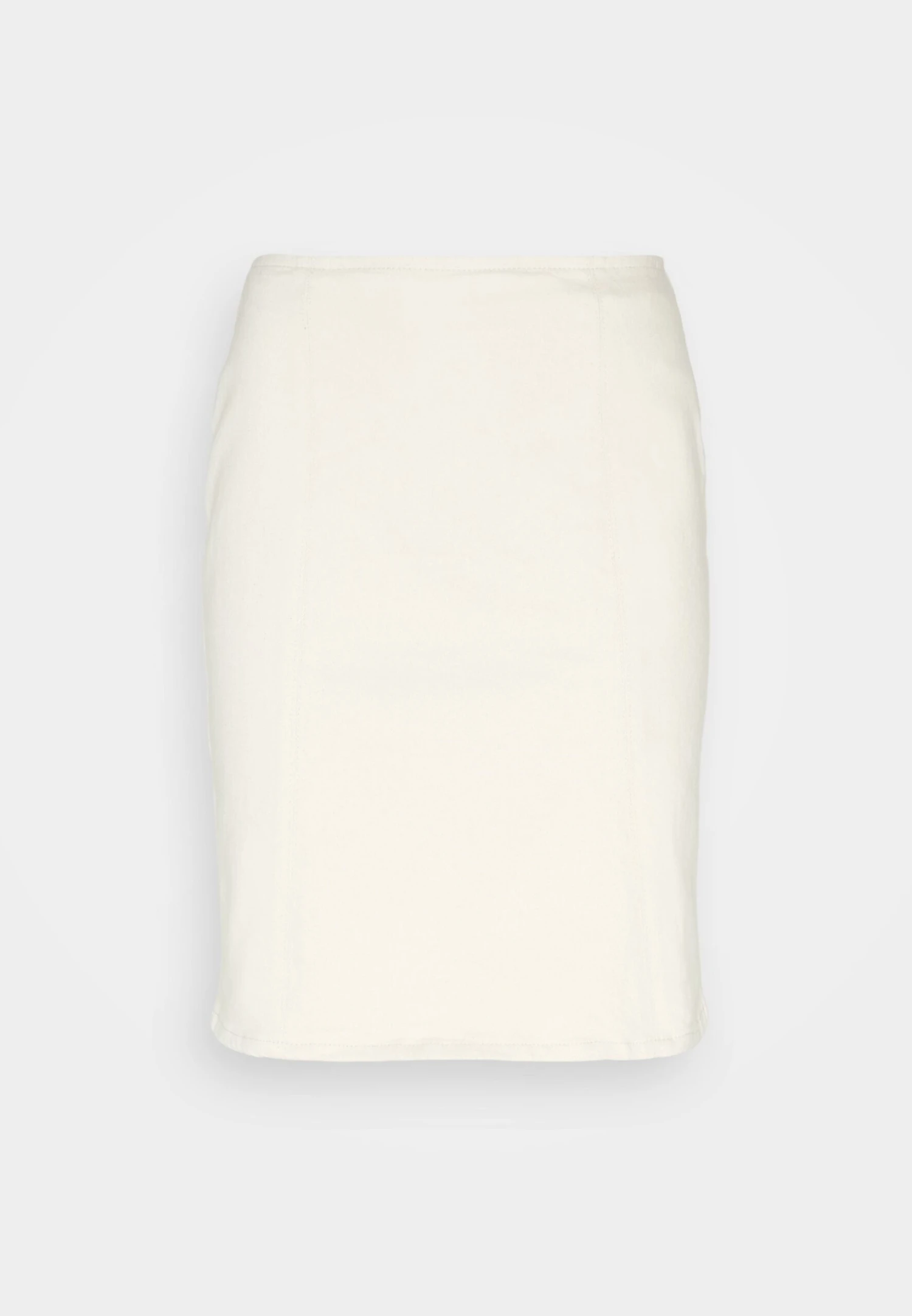 Selected Femme Slfkrista Skirt - Denim Skirt - Whisper White - Image 5