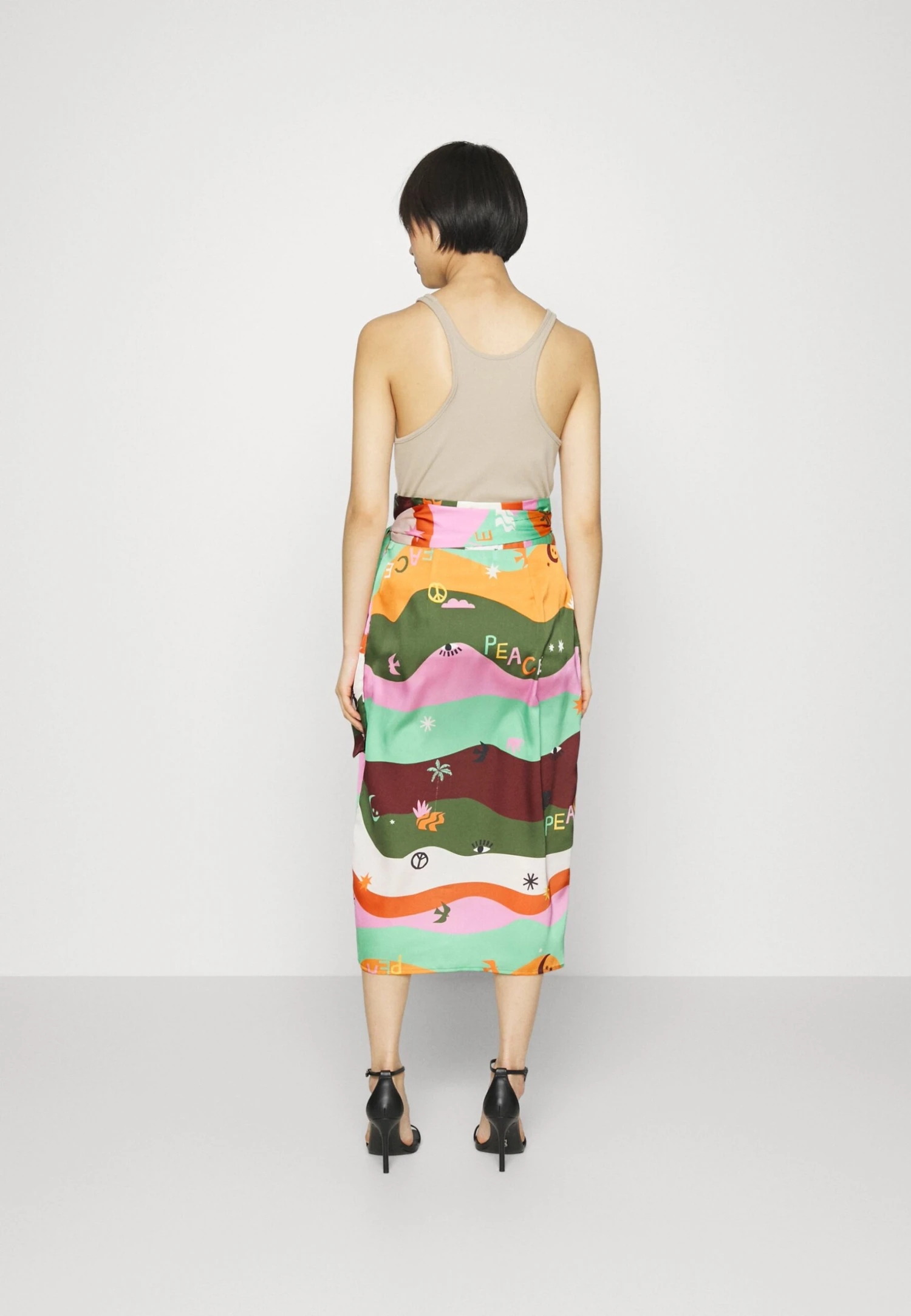 Peace Jaspre - Pencil Skirt - Multi-Coloured - Image 3