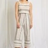 Otavia Striped - Jumpsuit - Ecru
