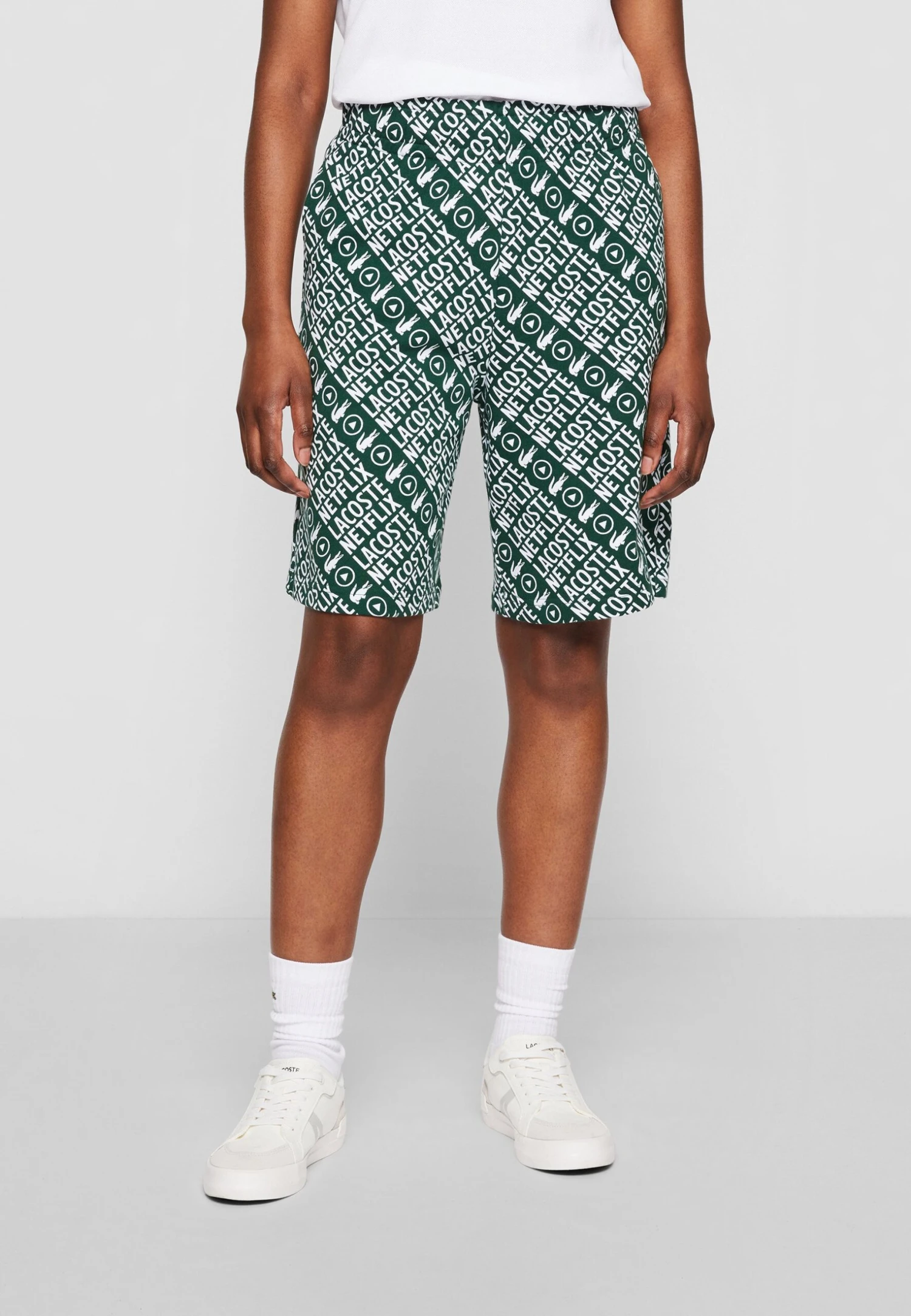 Lacoste X Netflix - Shorts - Green/White - Image 3