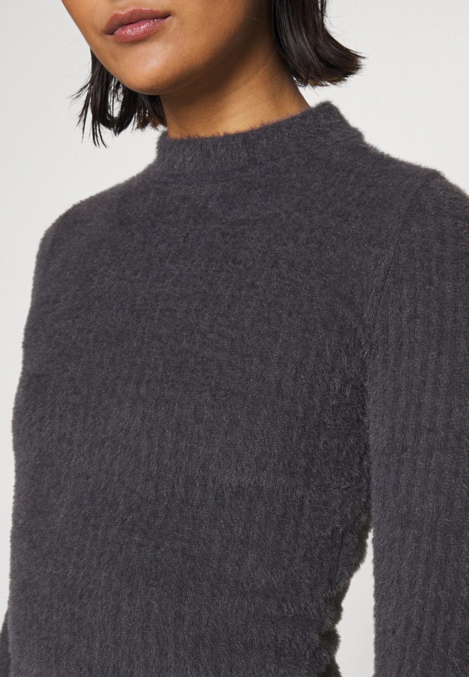 Hollister Co. Cozy Easy - Long Sleeved Top - Dark Grey - Image 6