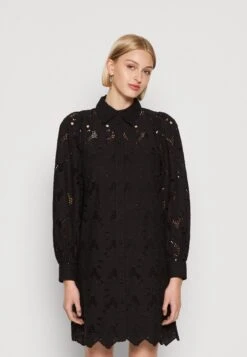 Yasteala Shirt Dress - Shirt Dress - Black
