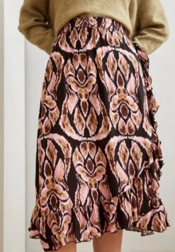 B.young Josa Long Skirt - A-Line Skirt - Begonia Pink Mix