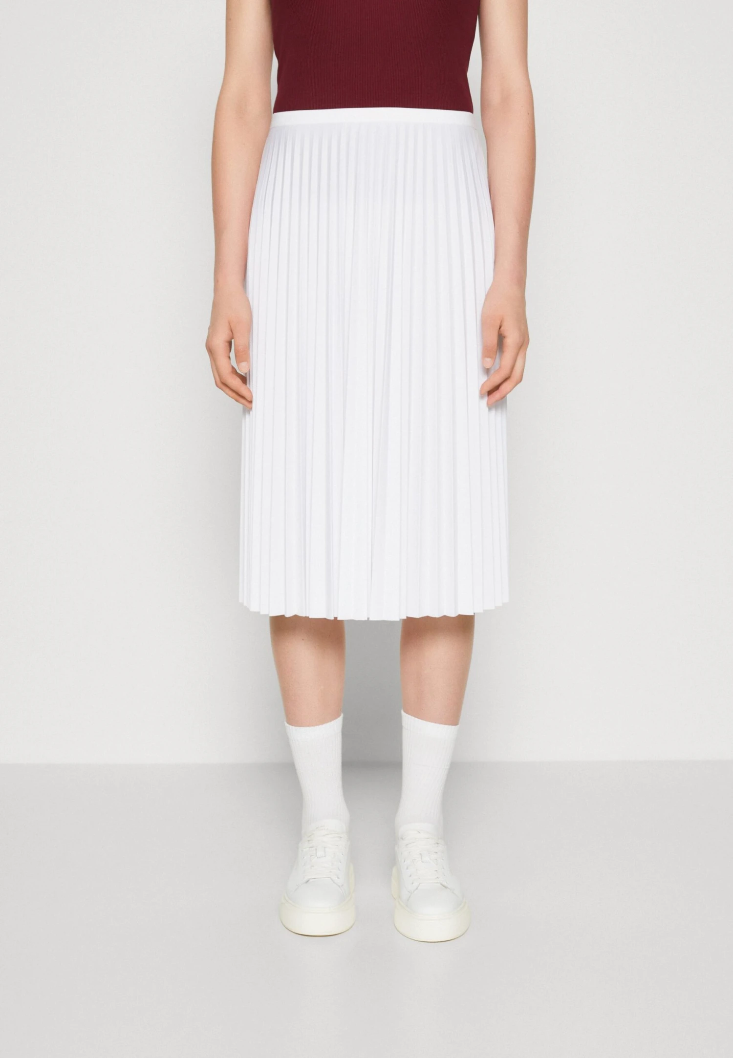 Lacoste A-Line Skirt - White