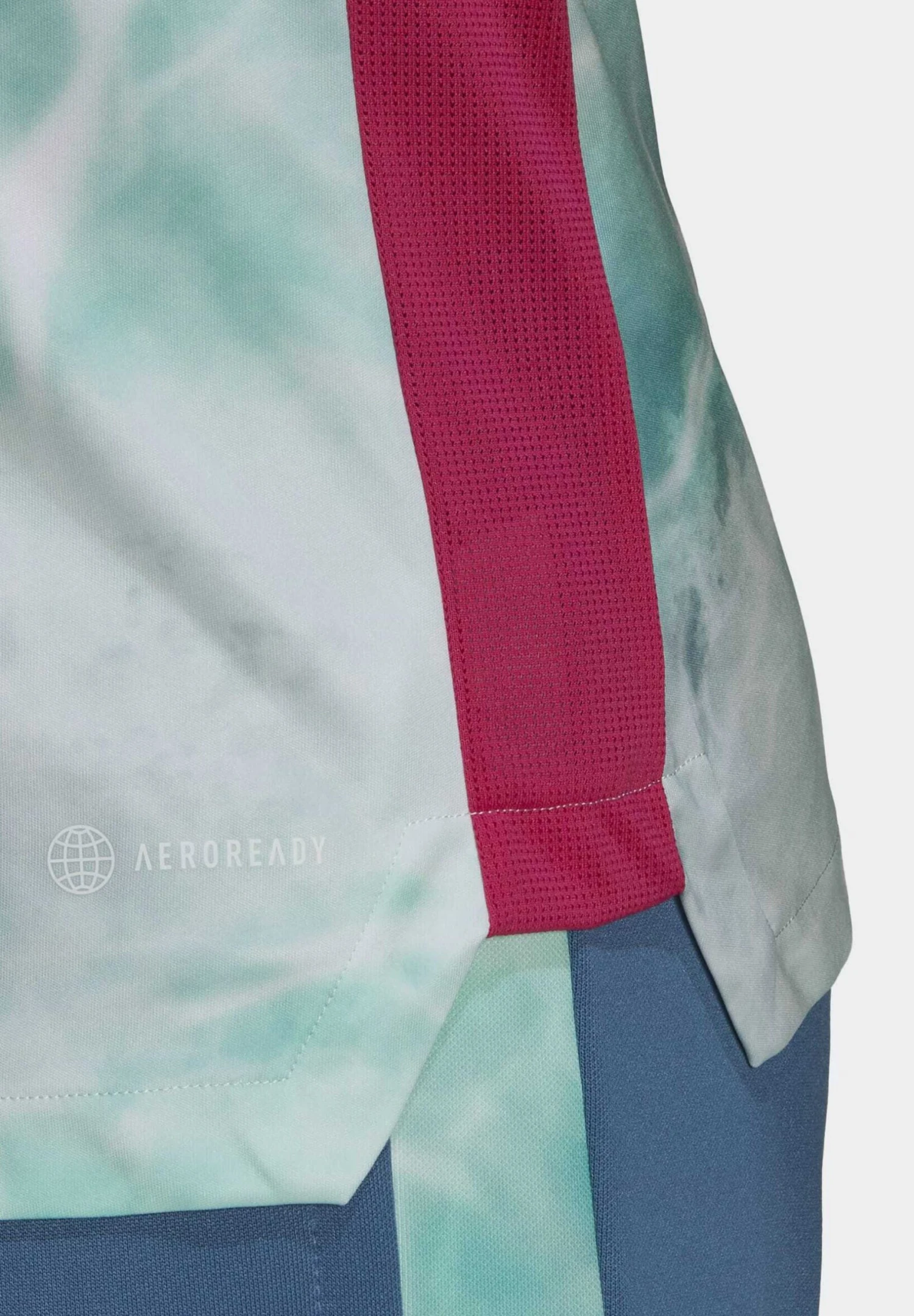 ADIDAS PERFORMANCE Tiro - Sports T-Shirt - Altered Blue Mint Rush White - Image 8