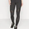 BJØRN BORG High Waist Block - Leggings - Black Beauty
