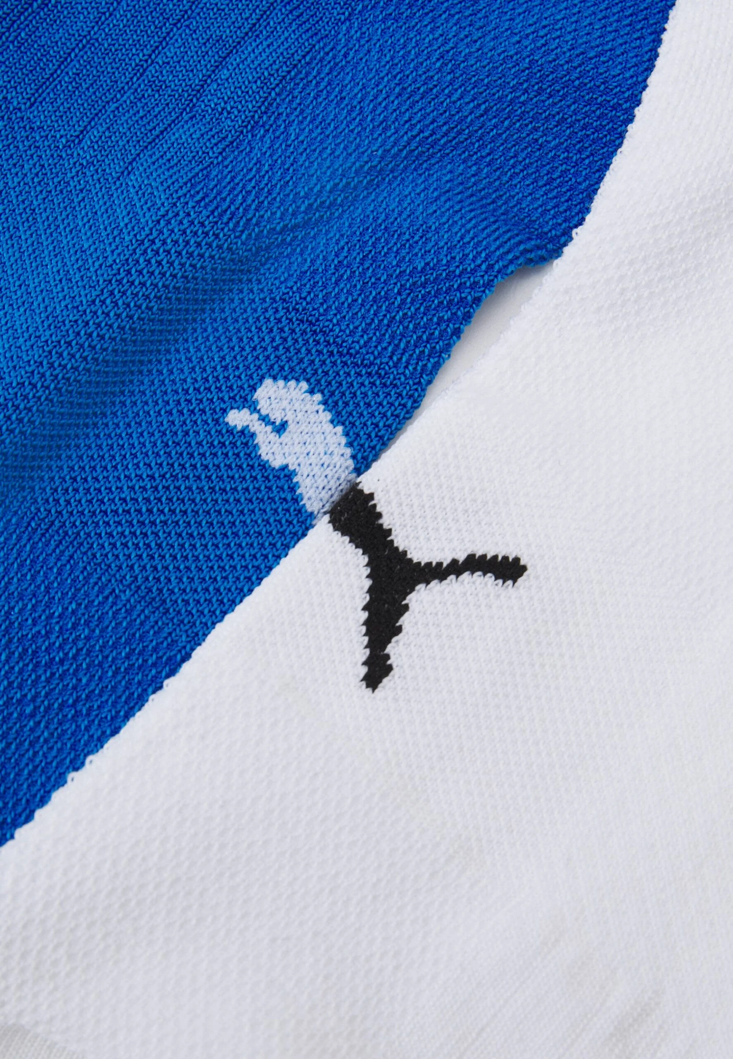 Puma Sport Light Quarter Unisex 4 Pack - Sports Socks - Blue/White - Image 2