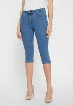 Vero Moda Vmhot Seven Slit Knicker Mix - Denim Shorts - Light Blue Denim