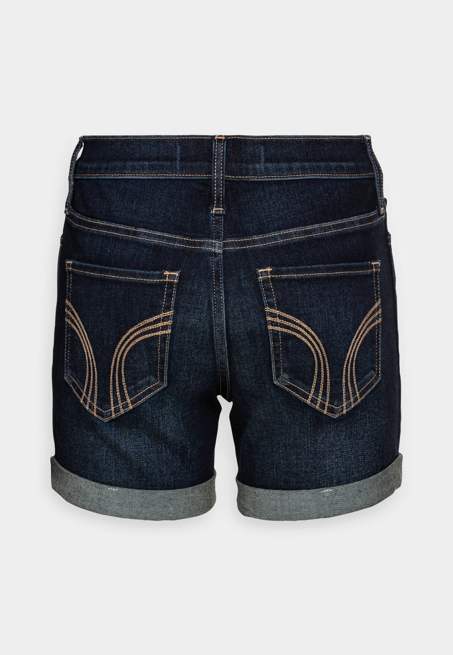 Hollister Co. Dark Dest Roll - Denim Shorts - Image 2