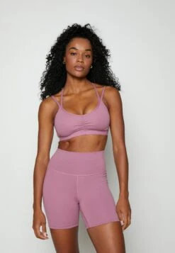 ADIDAS PERFORMANCE Yo Ess Ls - Light Support Sports Bra - Orchid