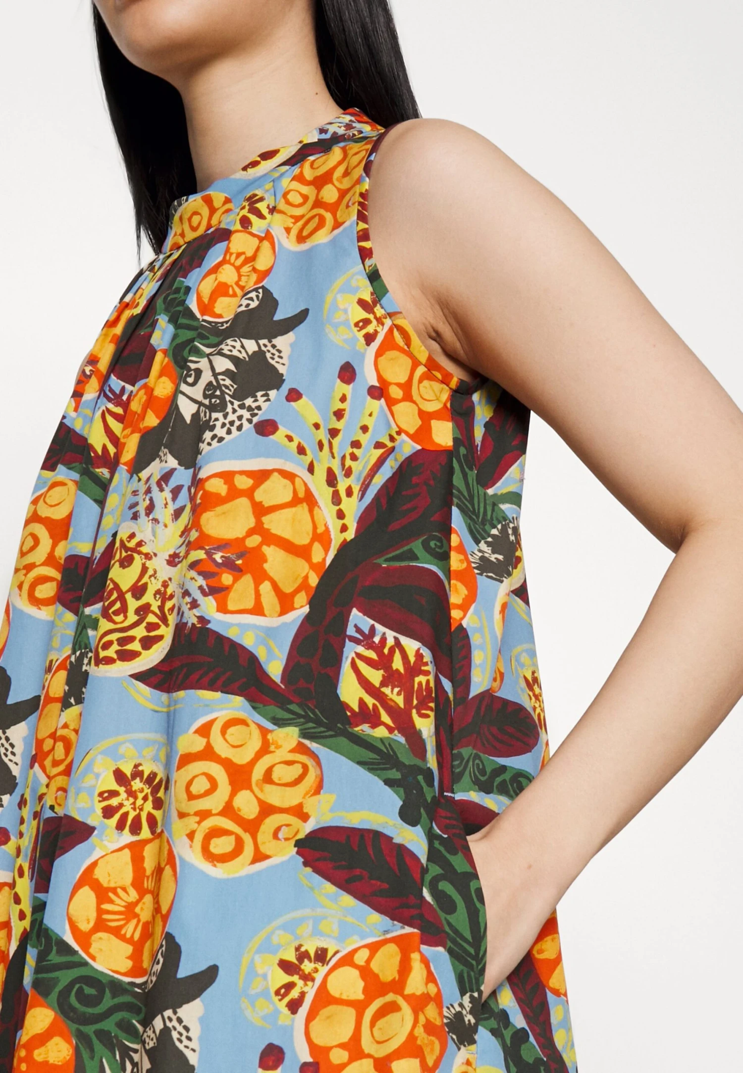 Verdun - Day Dress - Azzurro - Image 7