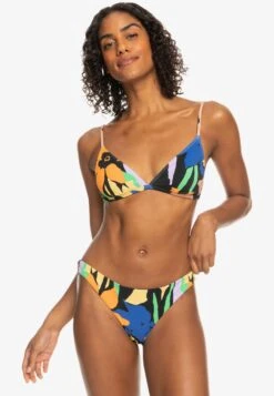 Roxy Set - Bikini - Anthracite Flower Jammin