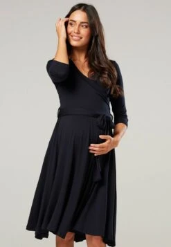 Happy Mama Maternity Wrap Nursing - Jersey Dress