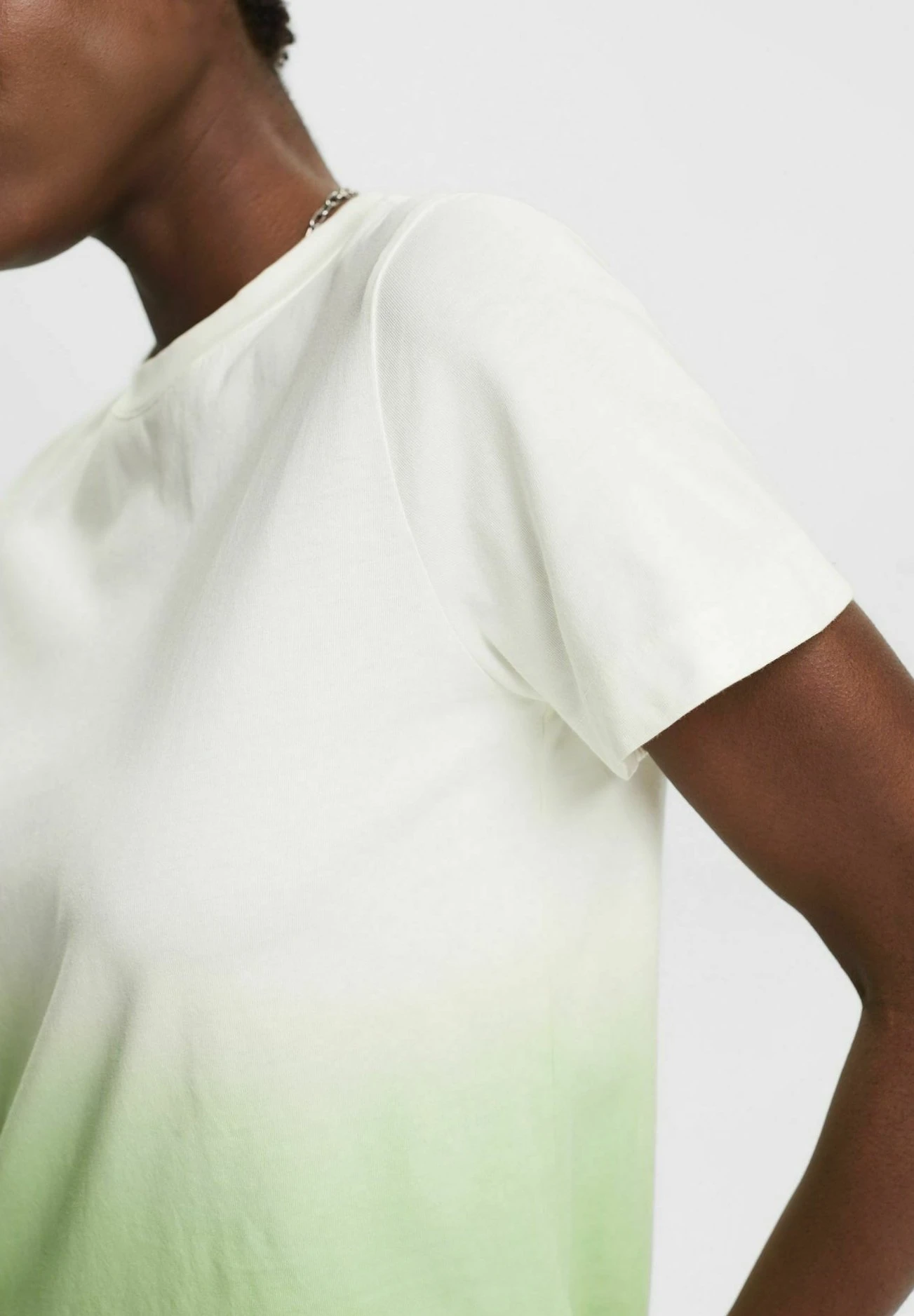 Edc By Esprit Print T-Shirt - Green - Image 4